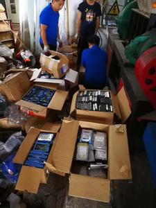 电脑硬盘，粉碎销毁处理